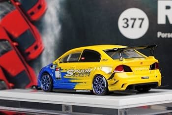 TIME Micro 1/64 ホンダ シビック FD2 SPOON 1/64 TimeMicro Honda Civic Type-R FD2 Spoon Sports #95